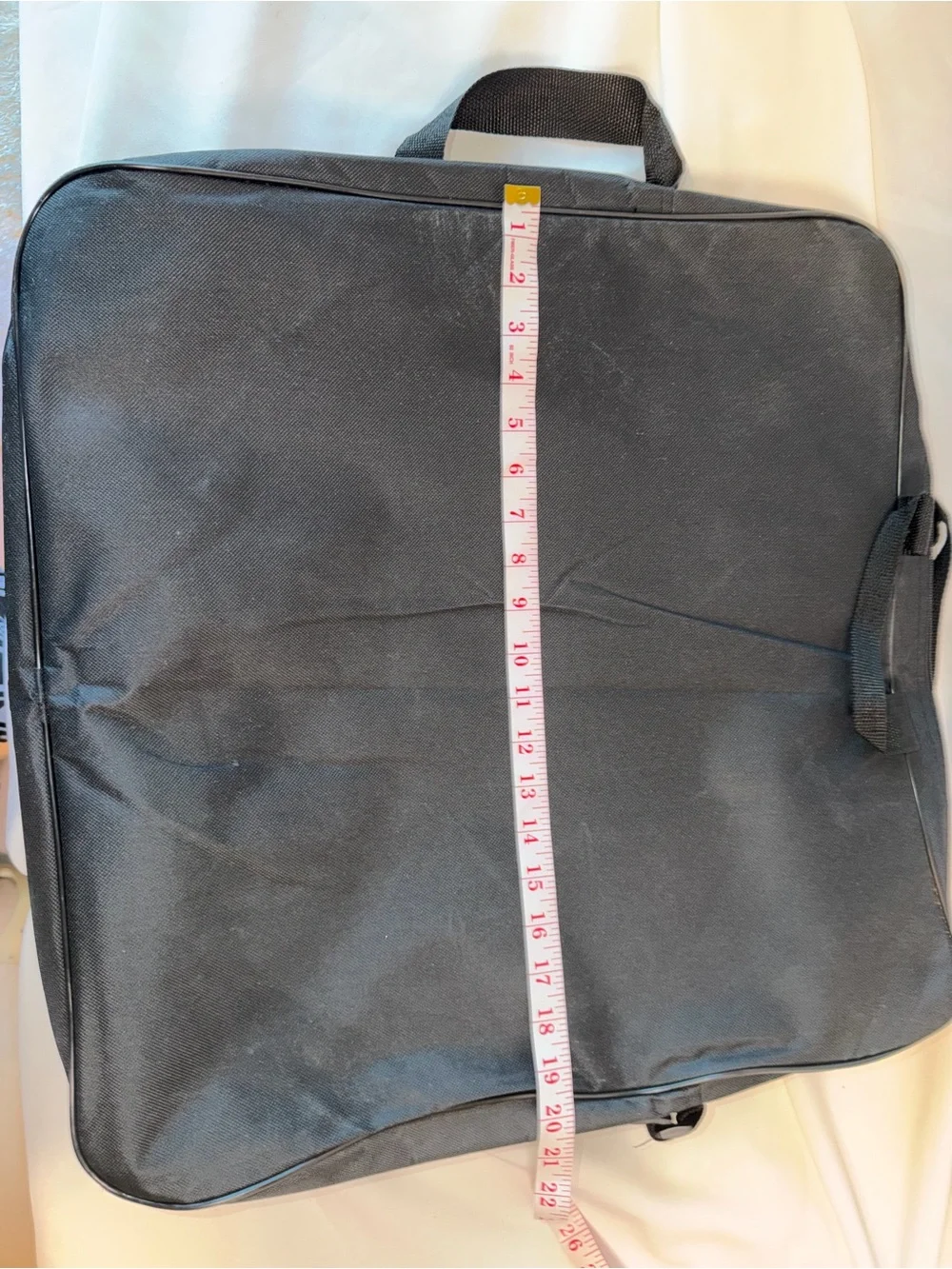 Black portfolio& art storage bag 21x21 frame and canvas carrying case